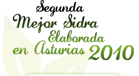 Segunda mejor sidra 2010